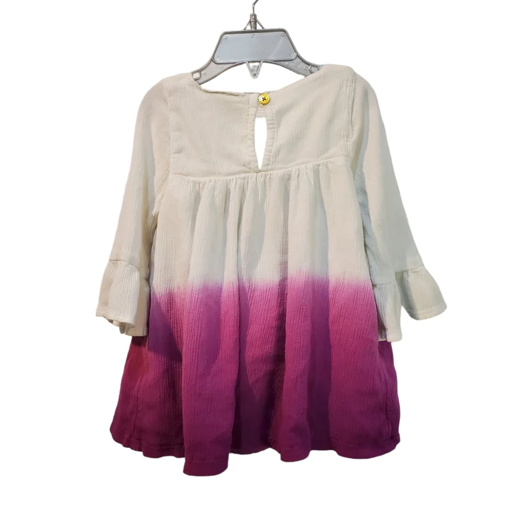 Oshkosh Baby Girl‎ Boho Ombre Purple Dress & Panties NWOT Size 18M